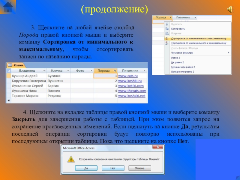 Дополнительно выполнить. Вкладка таблицы в access. Опишите командные вкладки MS access. Для чего используется команда закрыть таблицу. Как выбрать команду Упорядочить все.