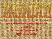 Презентация по окружающему миру Золотое кольцо