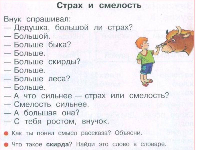 Картинки страх и смелость