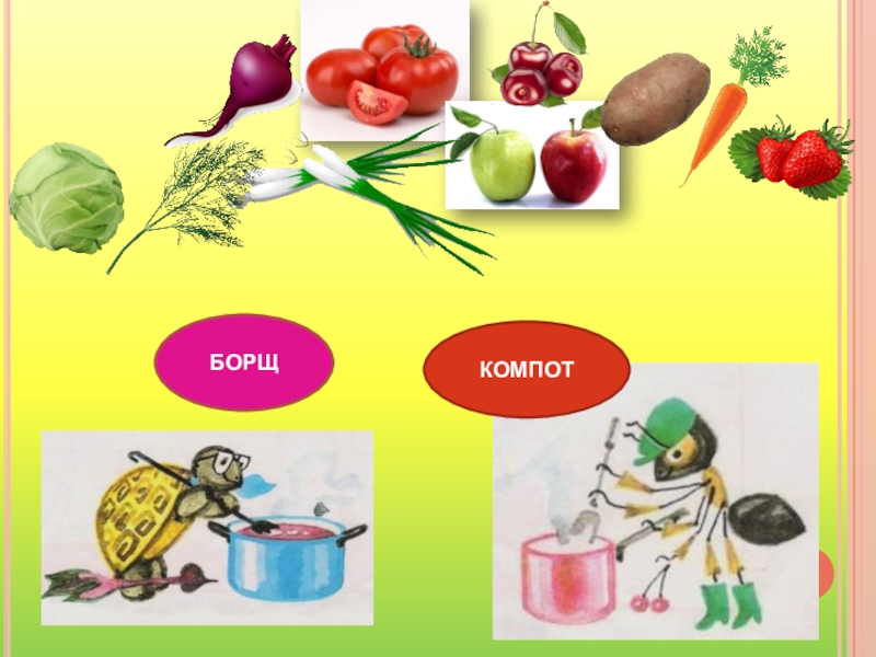 Рисунок борща для 2 класса