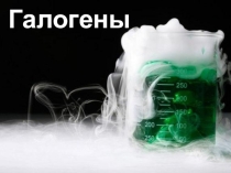 Презентация по химии за 9 класс на тему Галогены.