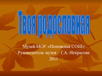 Твоя родословная