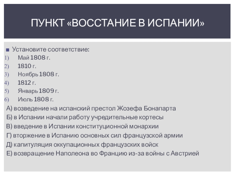 Народы против французской империи презентация 9 класс