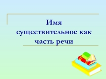 Имя существительное как часть речи (6 класс)