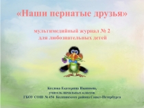 Наши пернатые друзья. Викторины о птицах