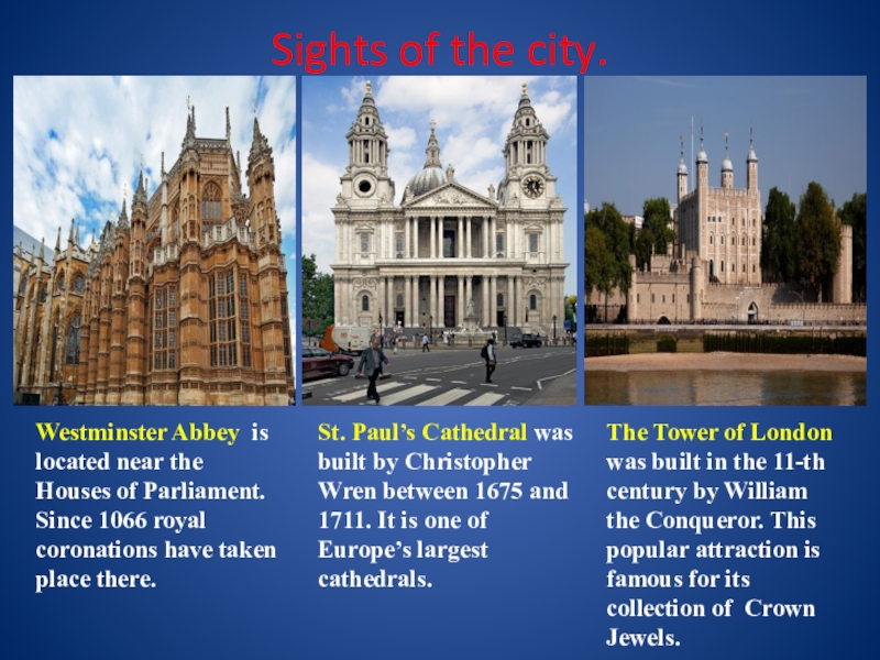 The city of london презентация