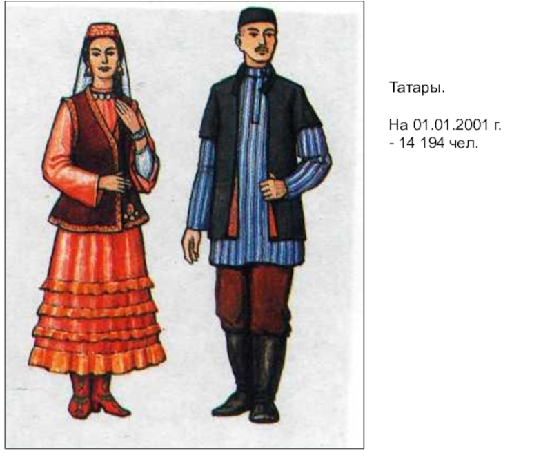 Костюмы народов поволжья татарский