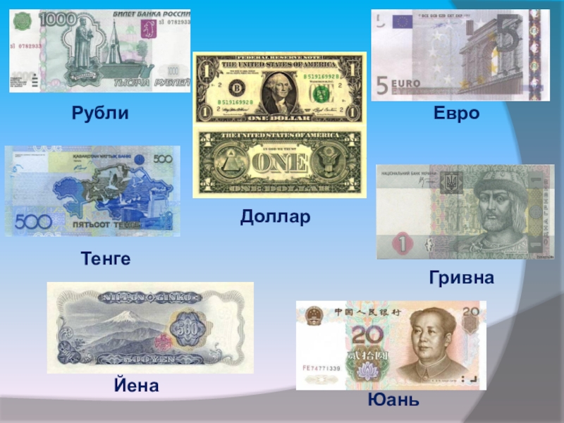 Какие названия денег. Изображение валют. Деньги разные валюты. Образец валюты.