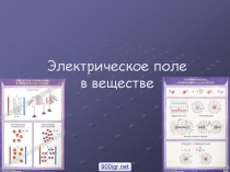 Презентация по физике на тему Проводники и диэлектрики в электростатическом поле