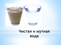 Презентация к уроку биологии в 6 классе для обучающихся с интеллектуальной недостаточностью на тему Чистая и грязная вода