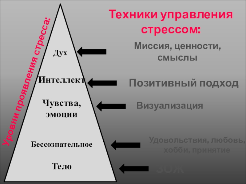 Стресс менеджмент в профессиональной деятельности презентация