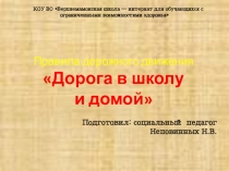 Презентация по внеурочной деятельности: Правила дорожного движения. Дорога в школу и домой