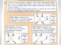 Презентация к уроку информатики в 4 классе Графы