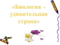 Презентация к внеклассному мероприятию Путешествие в страну биология