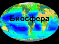 Презентация по экологии на тему Биосфера