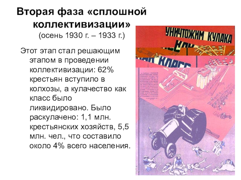 Сплошная коллективизация. Коллективизация 1930. Конец коллективизации в СССР. 2 Фаза сплошной коллективизации. Коллективизация в СССР факты.