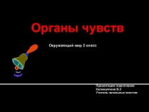Открытый урок по окружающему миру 3 класс