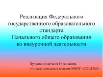 Реализация ФГОС НОО во внеурочной деятельности